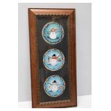 Framed P Buckley Moss Ornaments