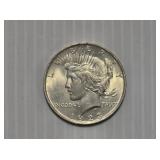 1923 Liberty Peace One Dollar Silver Coin