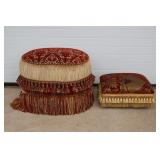 Upholstered Footstool & Ottoman