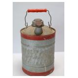 Galvanized Fuel Can