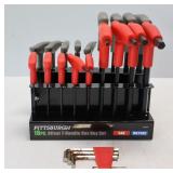 Pittsburgh 18pc. T-Handle Hex Key Set