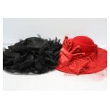 2 Vintage Ladies Hats