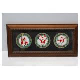Framed P Buckley Moss Ornaments