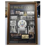Framed Supreme Court Print