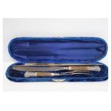 Antler Handled Carving Set in Case