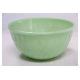 Fire King Jadeite Swirl Bowl