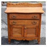 Oak Washstand