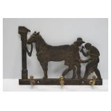 Metal Horse Coat Hanger
