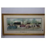 Framed P Buckley Moss Print