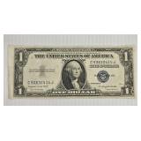 Error 1935-G One Dollar Silver Certificate