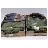 2 Trays of Hunting Clothes & Sweatshirts
