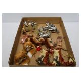 Fox & Horse Christmas Ornaments