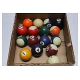 Miniature Pool Balls