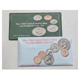 (2) US Mint Uncirculated Coin Sets