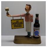 Pabst Blue Ribbon Bartender Bar Display