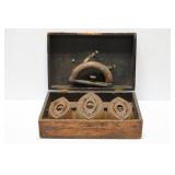 John Wanamaker Sad Iron Set