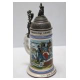 German Military Regimental Beer Stein