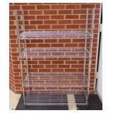 4-Tier Metal Shelves