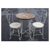 Ice Cream Parlor Table & Chairs