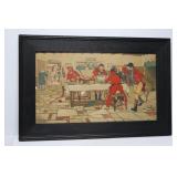 Framed Hunt Scene Print