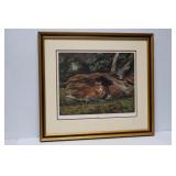 Framed Fox Print