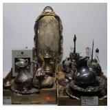 2 Trays of Silverplate