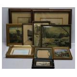Large Selection of Framed Art