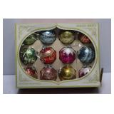 Shiny Brite Christmas Ornaments in box