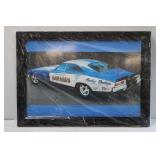 Framed David Peters Drag Racing Art
