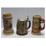 Tankard Style Beer Steins