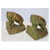Vintage Ceramic Elephant Bookends