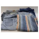 Selection of Denim Blue Jeans & Shirt