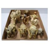 Vintage Elephant Figures