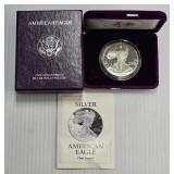 1993-P American Eagle Silver Dollar Proof