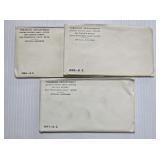 (3) US Mint Uncirculated Coin Sets