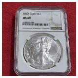 2023 MS69 American Silver Eagle
