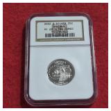 Silver 2002 S PF69 Ultra Cameo US Quarter