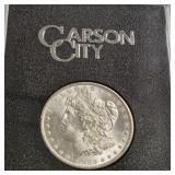 1882 Carson City Uncirculated Morgan Silver Dollar