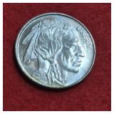 1oz .999 Fine Silver Round Buffalo Nickel Design