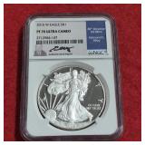 2015 W PF70 Ultra Cameo American Silver Eagle