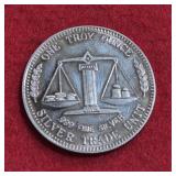 1oz .999 Fine Silver Round Trade Unit