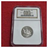 Silver 2002 S PF69 Ultra Cameo US Quarter