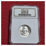 1955 US Washington Silver Quarter