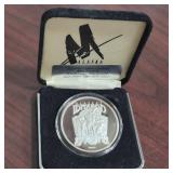 1oz .999 Fine Silver Round Alaska Mint