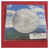 1oz .999 Fine Silver Round Canadian $20 Sealed