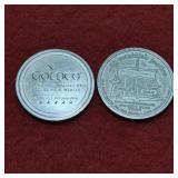 Two 1/2oz .999 Fine Silver Rounds