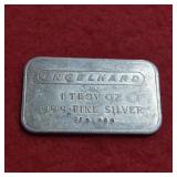 1oz .999 Fine Silver Bar  Engelhard