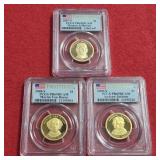 Three First Strike PR69DCAM US Presidential