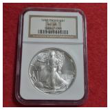 1991 MS69 American Silver Eagle