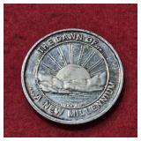 1oz .999 Fine Silver Round Dawn of a New